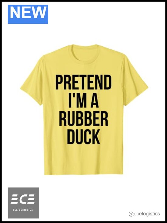 Tops - Rubber Duck Halloween Costume T-Shirt Novelty Graphic Tee